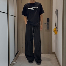 [网图]春季新款休闲裤美式复古中腰卫裤宽松男C62188-TP4588，男装休闲裤，电商A102