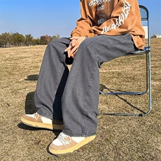 牛仔裤男秋季潮大码休闲裤子高街N7171P42，男装牛仔裤，星座1116-2