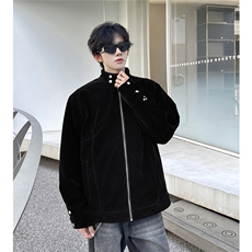 现货TP70W360新款摩登年代复古麂皮绒杨幂同款哈灵顿夹克外套，男装夹克，电商A170