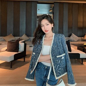 亮片定制小香外套,其它,M.W 嫚维