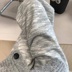 美式彩虹糯米裤裤子宽松bf慵懒风cleanfit休闲裤男款K6766-P45，男装休闲裤，星座412-3