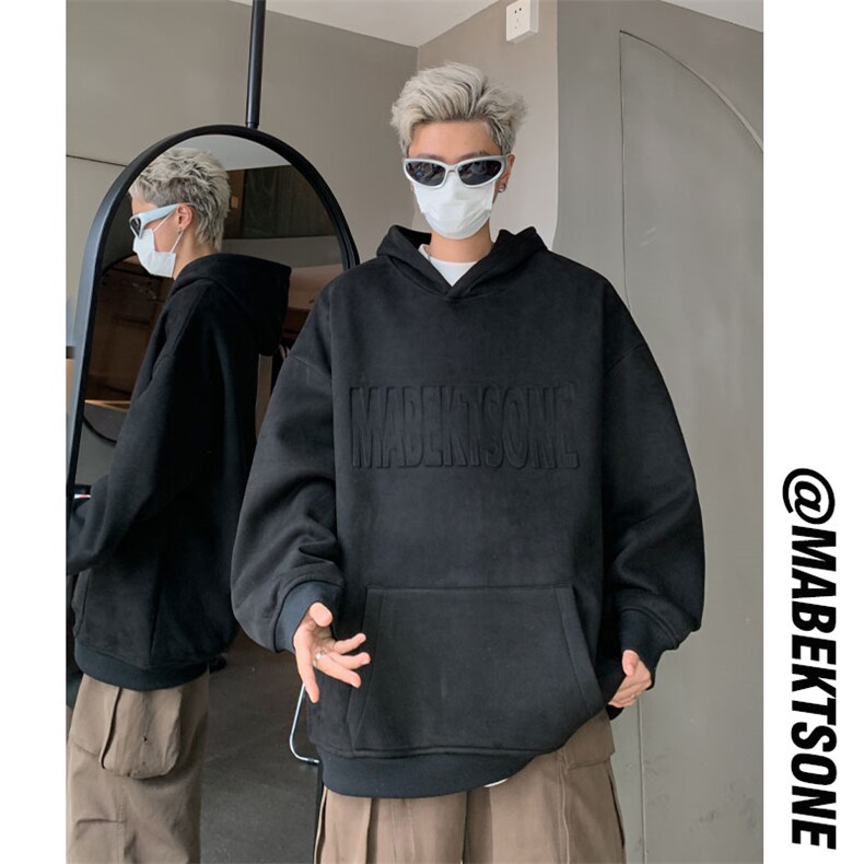 B359-WY2325-特P50限78美式潮牌钢印字母大码男女慵懒风卫衣外套,女装短外套,电商B359