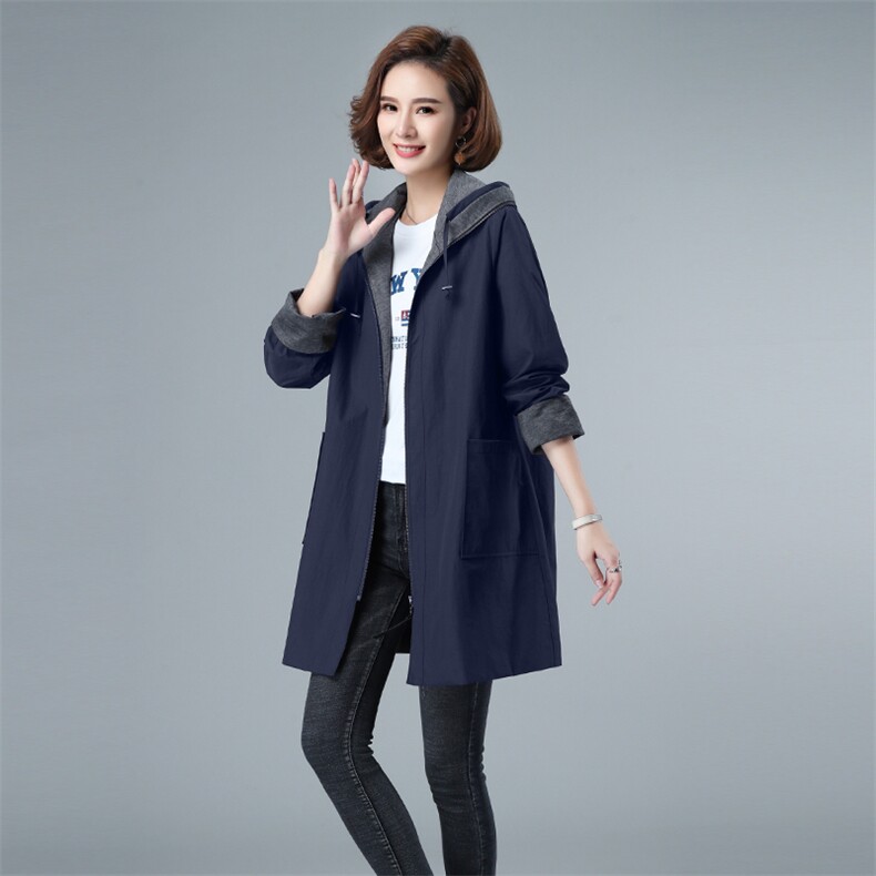 268款--尺寸已正常，按正常尺寸下单，女装风衣，秋牧寒烟