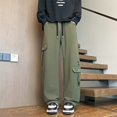 K2555-P45M-8XL2025秋季新款大码纯棉工装裤休闲裤控79，男装工装外套，星座109
