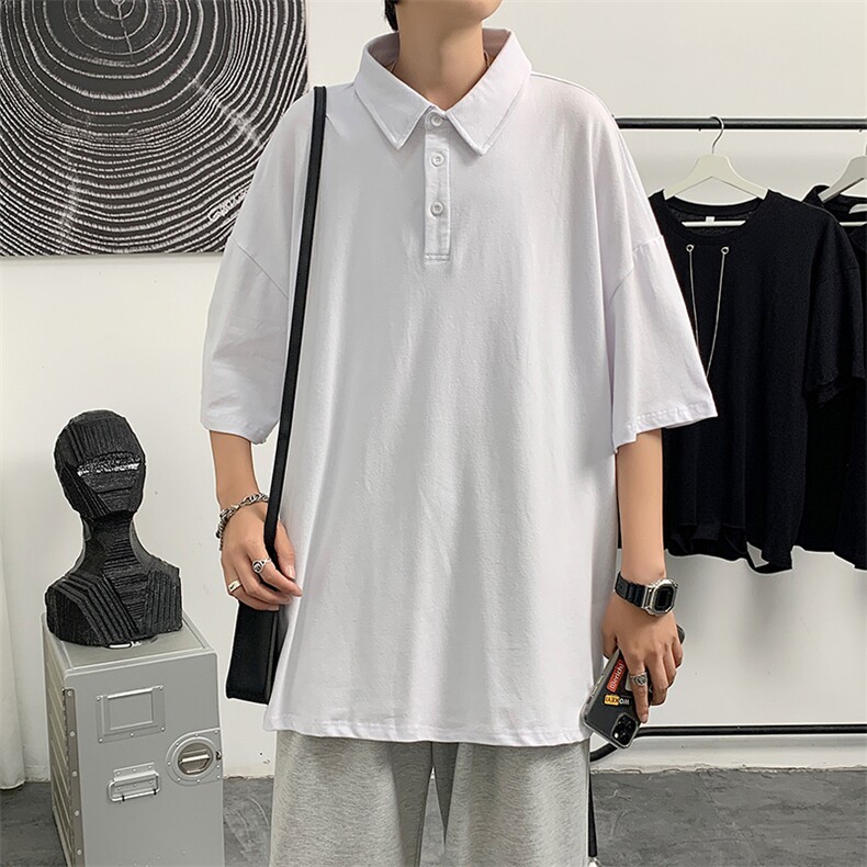 气质五分袖慵懒日系潮流POLO衫男休闲ins流行新款夏季
T334-P30,男装T恤,星座512-2
