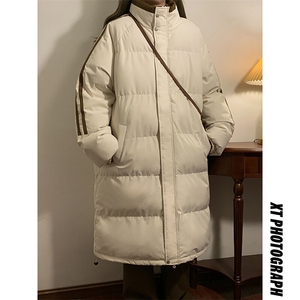 ！2025年冬装新款港风棉服美式宽松中长款棉衣女 MY7879-P128图片