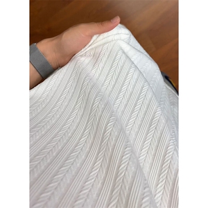 白色麦穗纹肌理感polo衫男款夏季高级感冰丝短袖T3687-特价P25图片