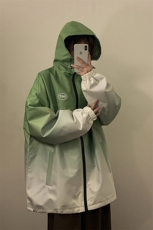 1中性山系防水渐变大码M-5XL夹克女100%聚酯纤维JK77087P85控128，男装夹克，星座226-2
