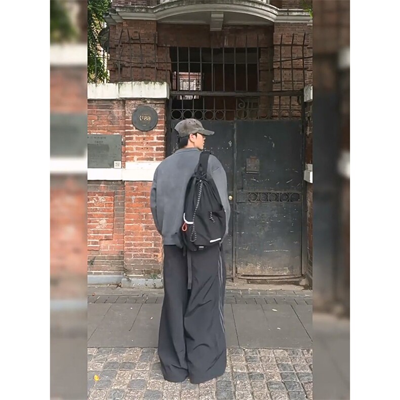重磅秋冬北极绒亨利领毛衣开衫美式复古休闲慵懒风纯色翻领针织衫,男装针织衫/毛衣,电商A486