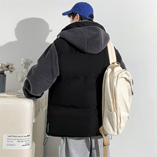 冬款青少年羊羔绒棉服假两件时尚棉衣外套男女8338-P130控价178，男装棉衣，电商A441-1