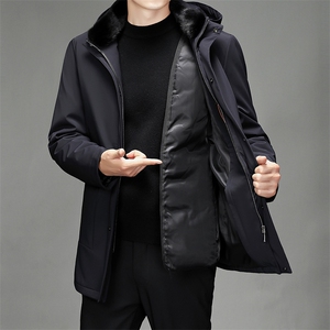CK6610钱塘2020-2中年男士冬季厚款时尚休闲商务百搭羽绒服P490图片