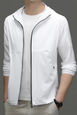 CSFA02313钱塘2020-3夏季男士时尚潮流休闲连帽长袖防晒服P105，男装防晒衣，钱塘207-3