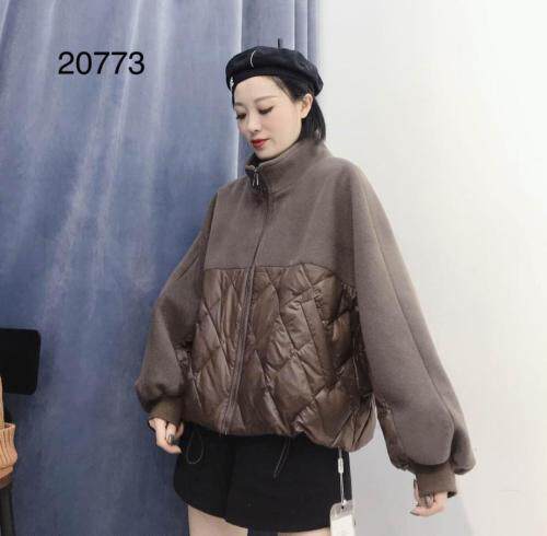 冬季新款羊绒拼羽绒，女装，琼卿格