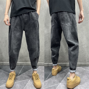 1506-1/KT961/P50牛仔裤男士帅气净版蓝色宽松直筒裤青年基础款,男装牛仔裤,星座1506-1