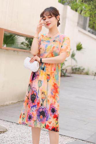 夏季新款连衣裙，女装连衣裙，起奢
