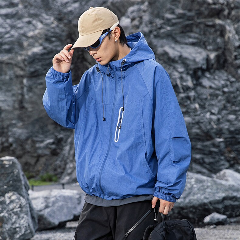 311B-1-25085-P75控138潮牌新款冲锋夹克户外防泼水休闲宽松上衣,男装夹克,星座311B-1