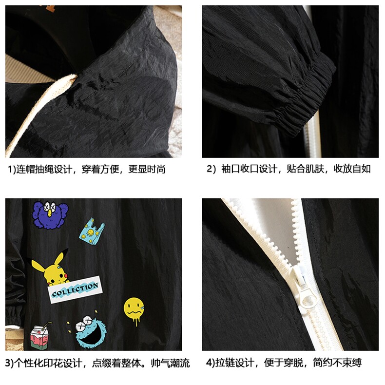 FS63079-P55薄款防晒衣男透气防紫外线钓鱼外套冰丝防晒服,男装夹克,电商A040A