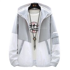 防晒衣服男超薄透气防紫外线韩版潮流夏季户外休闲男装TY601-P25，男装夹克，星座509
