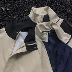 条纹外套男春秋季新款情侣潮牌棒球服宽松休闲夹克上衣J6011-p67，男装夹克，星座1008
