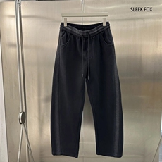 1506-1/GTM370/P56宽松直筒2025男士新款纯棉百搭运动长裤，女装休闲裤，星座1506A