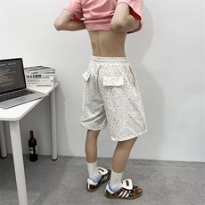 V166-P30夏季短裤刺绣星星短裤五分裤男女夏季休闲裤，男装牛仔裤，星座911-1