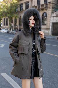 羽绒服派克服，女装羽绒服，百里玉叶