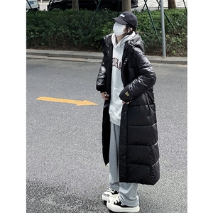 1506/MY102/P95新款秋冬季情侣棉衣外套过膝男女羽绒棉服1图片