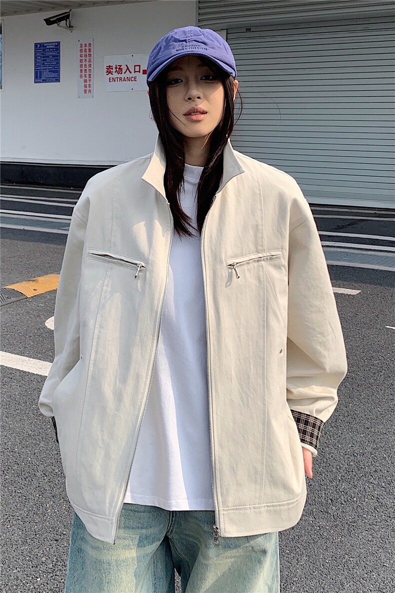 秋冬新款水洗棉夹克男青少年学生潮流外套GS60029,男装夹克,星座1206（原A206）