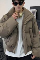 【网图现货】主推三防棉衣男休闲宽松百搭加厚保暖棉服MY89/P100，男装棉衣，星座205-3