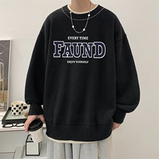 控78假两件毛衣男大码加绒针织衫男毛线衣M80295-P55加绒-P70，男装针织衫/毛衣，电商A040