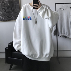 998情侣印花圆领秋冬卫衣常规P28加绒P38S-5XL支持定制，男装卫衣，星座115A-3