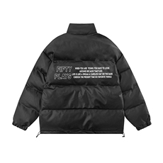 白底23新款冬季时尚百搭PU皮棉服外套MY6453P115控158，男装棉衣，电商A268-1