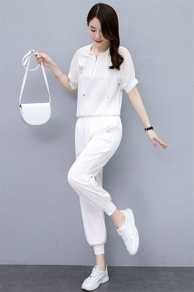 套装/套裙通勤两件套个性宽松百搭减龄,女装套装/套裙,魅影