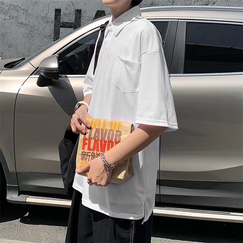 男圆领T恤短袖POLO衫T37P24图片
