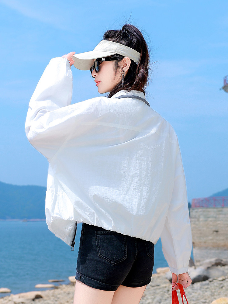 防晒衣女2025新款夏季宽松防紫外线轻薄透气今年流行爆款防晒服潮,女装防晒衣,可可小西