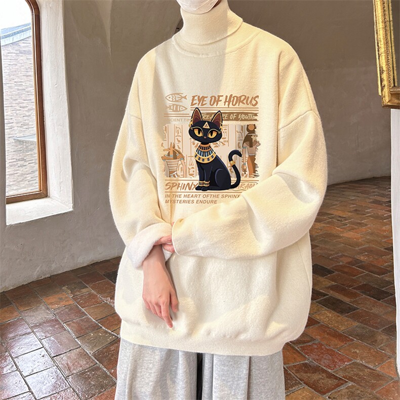 8XL高领毛衣男大码胖子堆堆领打底羊毛衫GM45429-P45加绒款-P65,男装针织衫/毛衣,电商A040