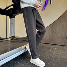 加绒加厚裤子男秋冬季2025新款百搭休闲裤C317-65318-P78，男装卫衣，电商C317