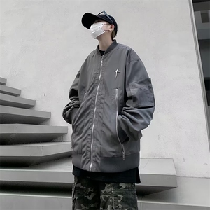 青春流行男春季夹克文艺潮外套WT55P62图片