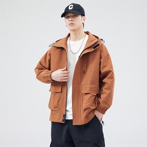 秋季户外连帽夹克男外套男女同款DSA157B-JK7811-P75图片