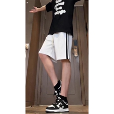 夏季美式高街hiphop运动五分裤短裤货号DK2412P35《抖音品质》，男装休闲裤，电商A063