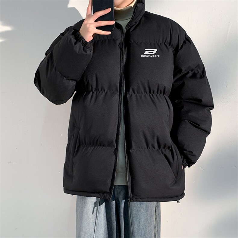 已注册港风抖音直播得物高品质宽松面包服棉衣外套M1105P65图片