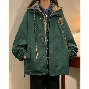 春秋季潮风假两件外套男新款美式夹克XZ102B-1-JK9903P90图片