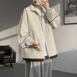 2025春季新款夹克男港风宽松外套JK8509-P55图片