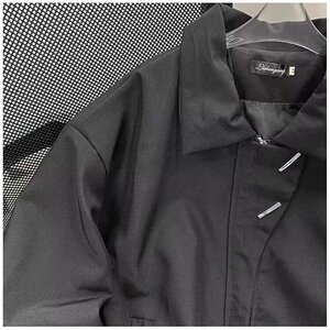 1506-1/JAA021/P60暗黑设计感飞行夹克男春秋潮牌ins百塔翻领时髦图片