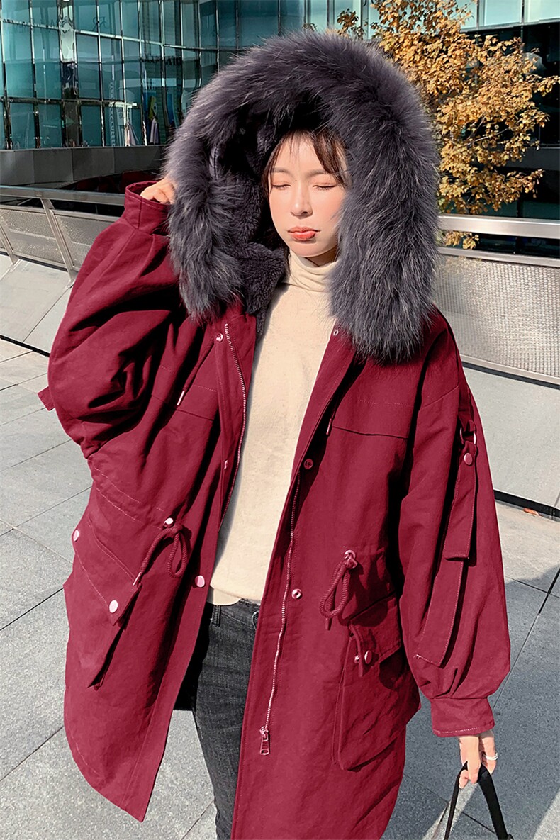 棉衣/棉服时尚潮流舒适长袖2020年冬季休闲宽松优雅,女装棉衣/棉服,艾艾淮淮