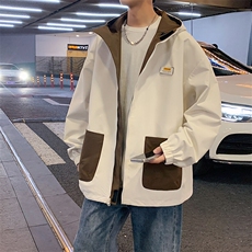 秋季户外夹克男双面穿冲锋衣外套DSA157B-JK7902-P70，男装夹克，电商A157B