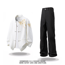 西服立体绣95%绦纶5%氨纶M-5XL大码XF78058P90控139西裤78151P45，男装西服，星座227-7