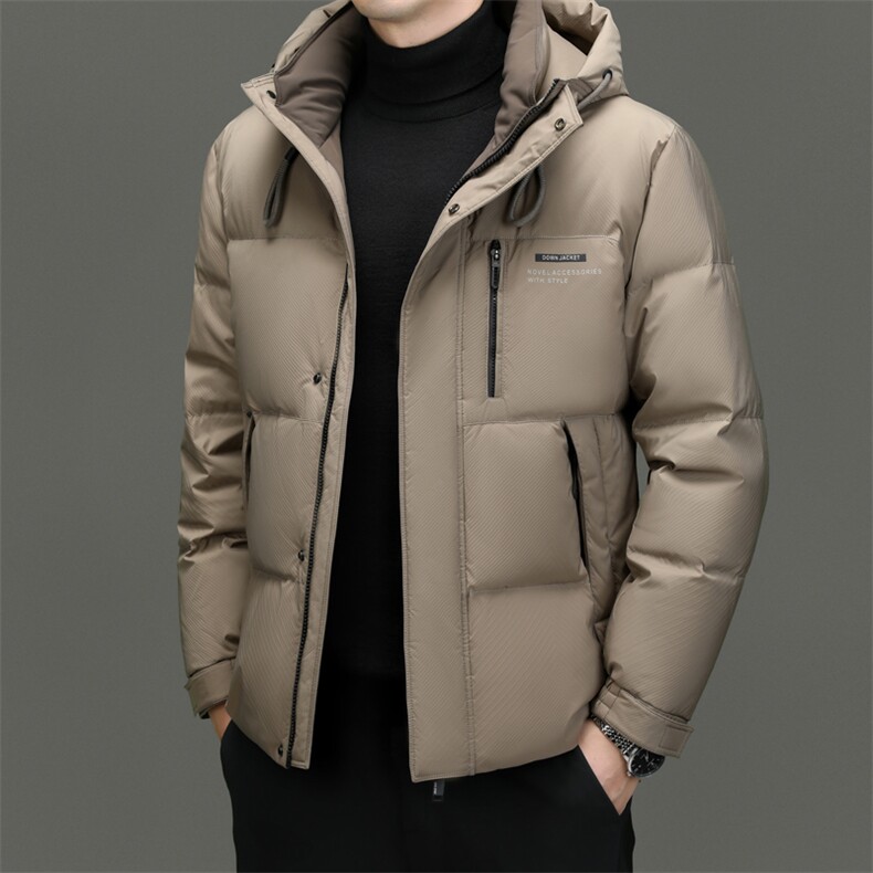 DF31822钱塘2020-2时尚休闲冬季厚款简约中年男士羽绒服P283图片