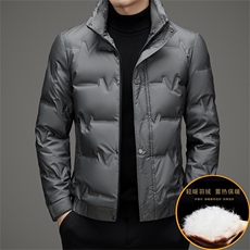 男羽绒服冬季新款立领休闲保暖短款加厚羽绒韩版潮服外套男装，男装羽绒服，钱塘6003（原4033）