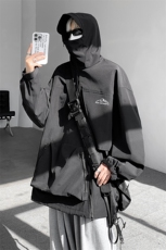 8XL-M特大码春季Cityboy宽松冲锋衣夹克男女上衣外套男JK1310P85，男装夹克，电商D206-1